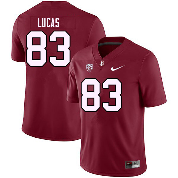 Youth #83 Kale Lucas Stanford Cardinal College 2023 Football Stitched Jerseys Sale-Cardinal